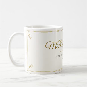 Tasse de mariage « Mr & Mrs Happily Ever After »