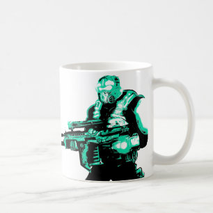 Tasse de marine de l'espace