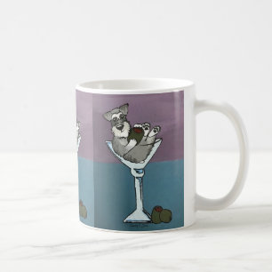 Tasse de Martini de Schnauzer