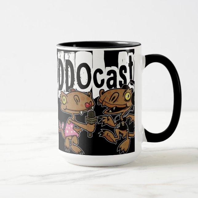 Tasse de mascotte de DDOCast (Droite)