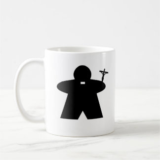 Tasse de Meeple de prêtre et de nonne