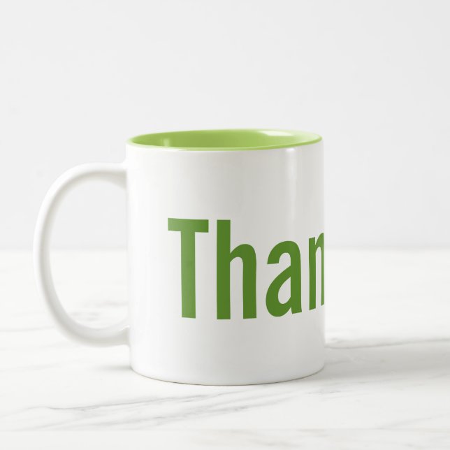 Tasse de Merci d'appréciation (Gauche)