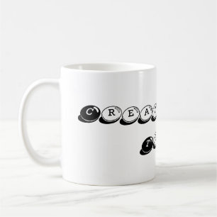 Tasse de message personnalisé pour la jouissance q