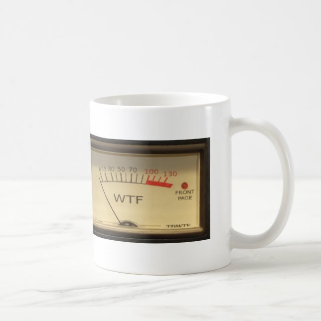 Tasse de mètre de WTF (Droite)