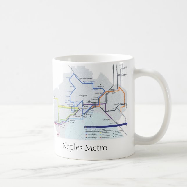 Tasse de métro de Naples (Droite)