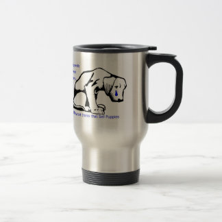 Tasse de misère de race de moulins de chiot