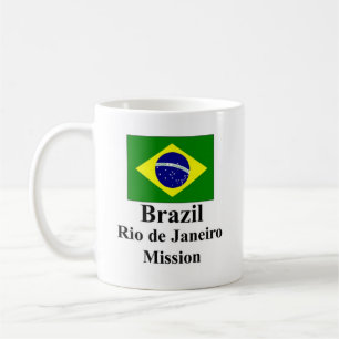 Tasse de mission de Rio de Janeiro du Brésil
