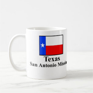 Tasse de mission du Texas San Antonio