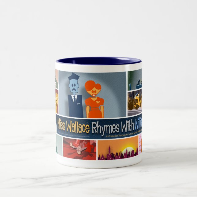 Tasse de Mlle Wallace Rhymes With William (Centre)