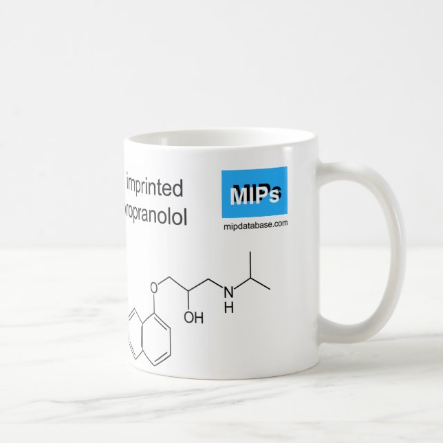 tasse de modèle de propranolol (Droite)