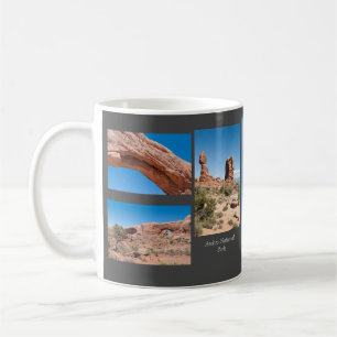 Tasse de modèle photo de souvenir de voûtes