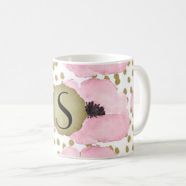 Tasse de monogramme (Devant droit)