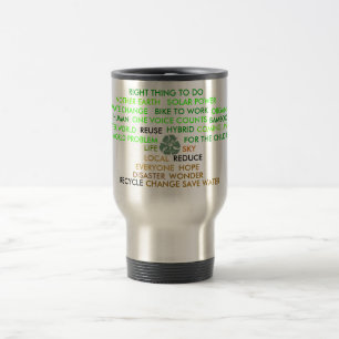 Tasse de mot d'arbre