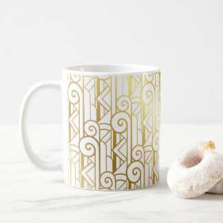 Tasse de motif d'art déco