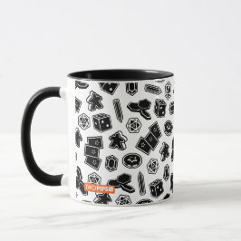 Tasse de motif de jeu de société