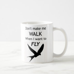 Tasse de motivation de TDAH - je veux VOLER