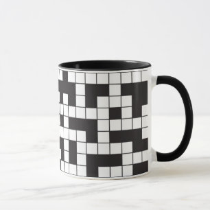 Tasse de mots croisé