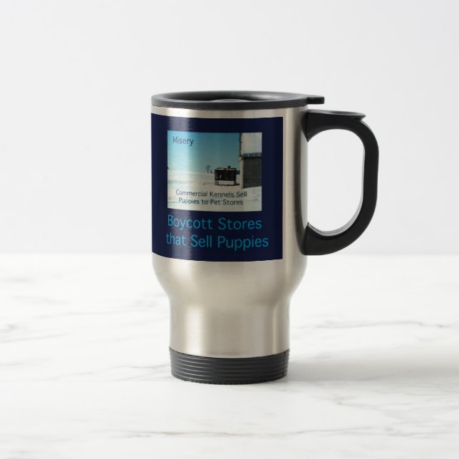 Tasse de moulin de chiot (Droit)