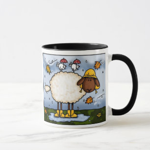 tasse de moutons d'automne