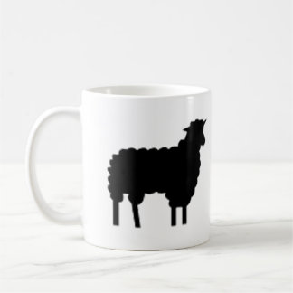 Tasse de moutons noirs