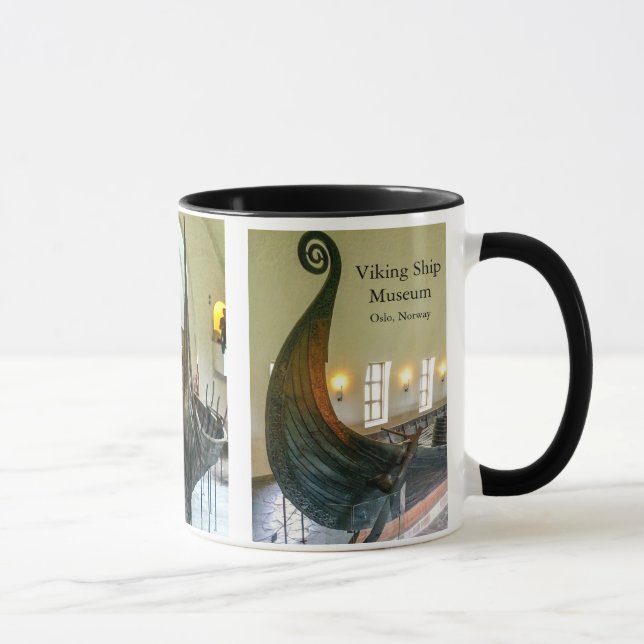 Tasse de musée de bateau de Viking, Oslo Norvège (Droite)