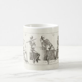Tasse de musique de crâne