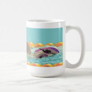 Tasse de natation de style libre