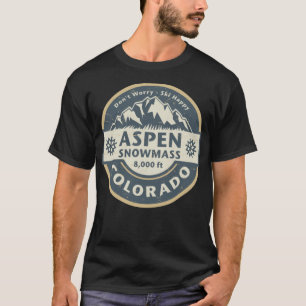 Tasse De Neige Aspen, T-Shirt Classique Colorado