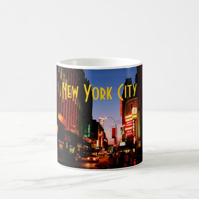Tasse de New York City (Broadway) - customisée (Centre)