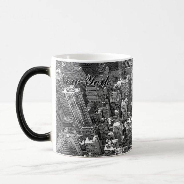 Tasse de New York City de paysage urbain de tasse (Gauche)
