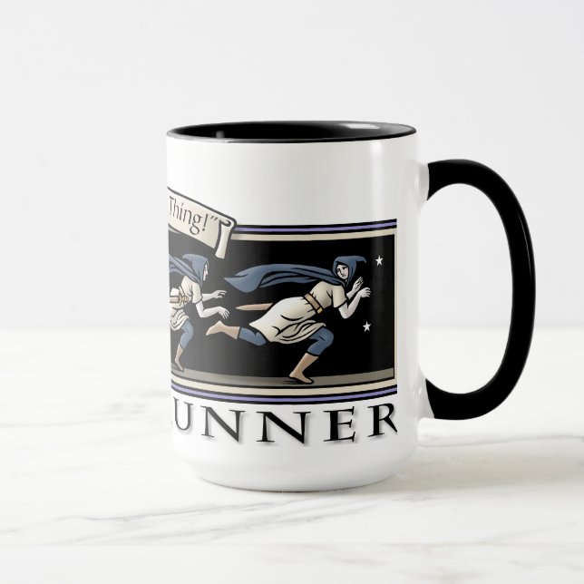 Tasse de Nightrunner "faites de chien chose" (Droite)