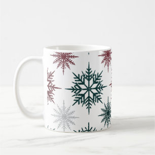 Tasse de Noël à motif de silhouettes   Moderne Fêt