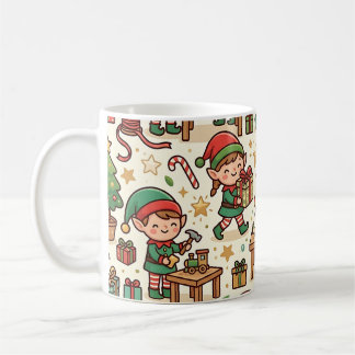 Tasse de Noël Atelier de l'Elf – Motif Jouet