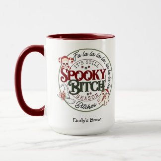 Tasse de Noël "C'est Toujours la Saison Spooky "B"