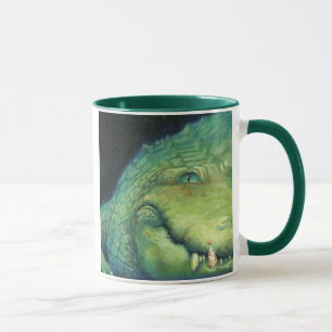 Tasse de Noël d'alligator