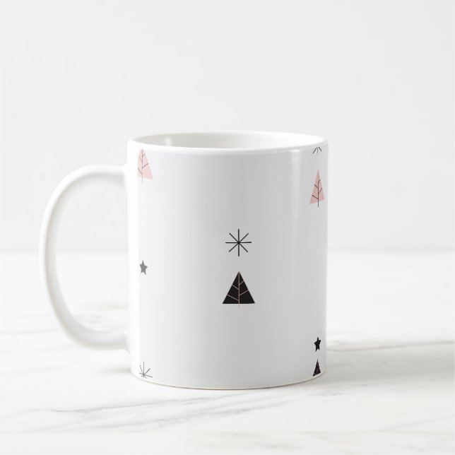 Tasse de Noël de conception moderne (Gauche)