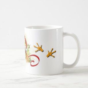 Tasse de Noël de grenouille d'arbre