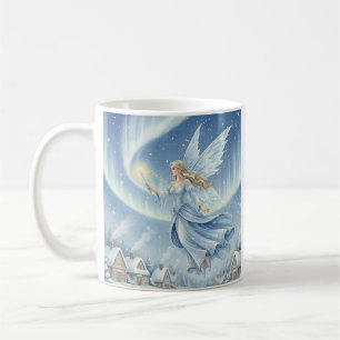 Tasse de Noël Fée de Givre – Ailes de glace élégan