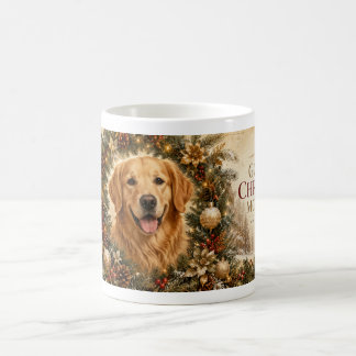 Tasse de Noël Golden Retriever | Noël Golden Retri