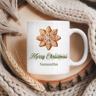 Tasse de Noël personnalisée minimaliste Cadeau