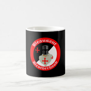 Tasse de noir de confrérie de Beausant