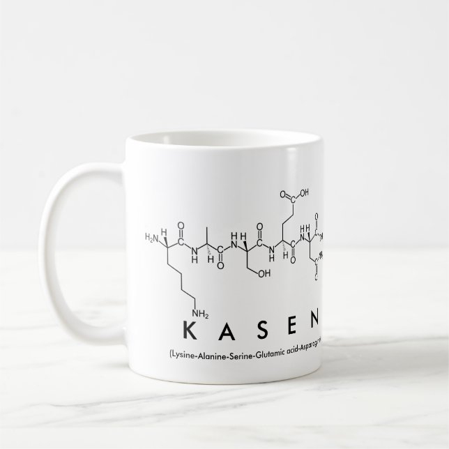 Tasse de nom de peptide de Kasen (Gauche)