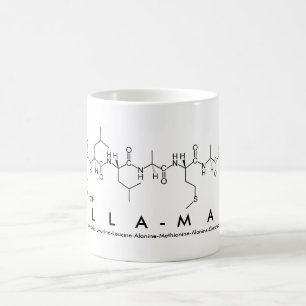 Tasse de nom de peptide d'Ella-Mae
