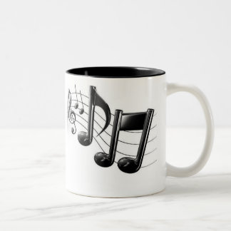 TASSE DE NOTE DE MUSIQUE