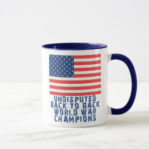 Tasse De nouveau aux champions arrières de guerre