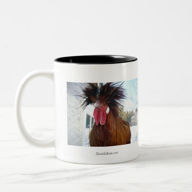Tasse de offre de coq de matin (Gauche)