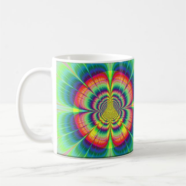 Tasse de paix de flower power (Gauche)