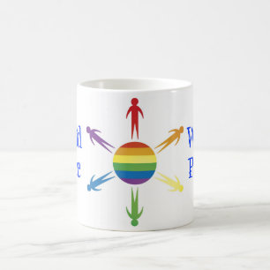 Tasse de paix du monde