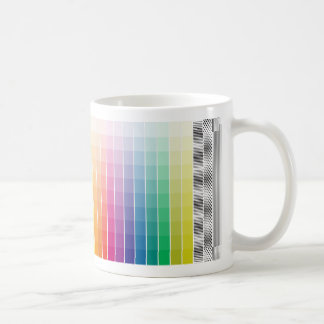 Tasse de palette de couleurs