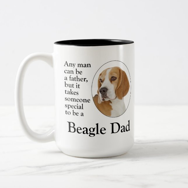 Tasse de papa de beagle (Gauche)